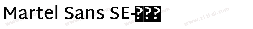 Martel Sans SE字体转换